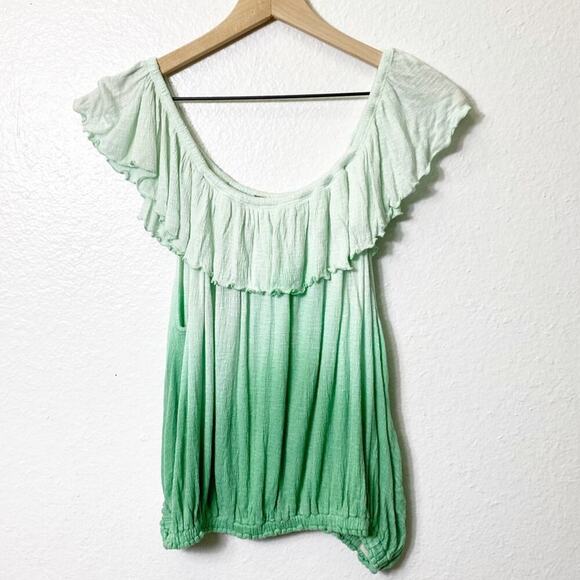 Free People Cora Lee Top Sea Foam Combo Small - Picture 3 of 8